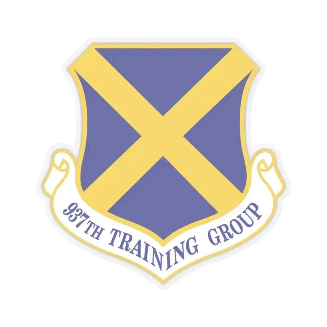 937th Training Group (U.S. Air Force) STICKER Vinyl Kiss-Cut Decal 2 Inch Transparent - The Sticker Space
