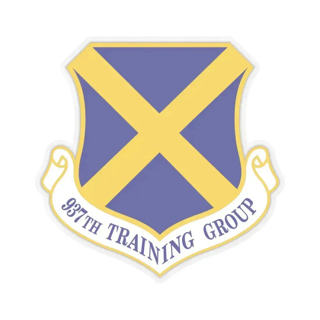 937th Training Group (U.S. Air Force) STICKER Vinyl Kiss-Cut Decal 6 Inch Transparent - The Sticker Space