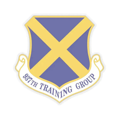 937th Training Group (U.S. Air Force) STICKER Vinyl Kiss-Cut Decal 6 Inch Transparent - The Sticker Space