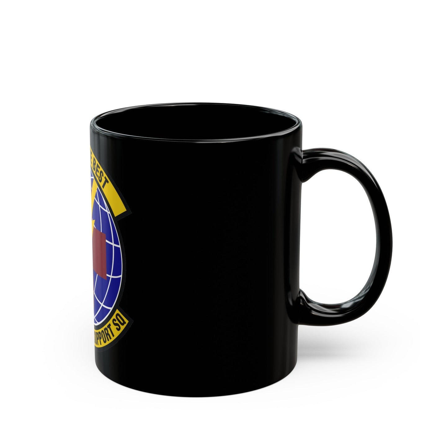 937th Training Support Squadron (U.S. Air Force) Black Coffee Mug-The Sticker Space