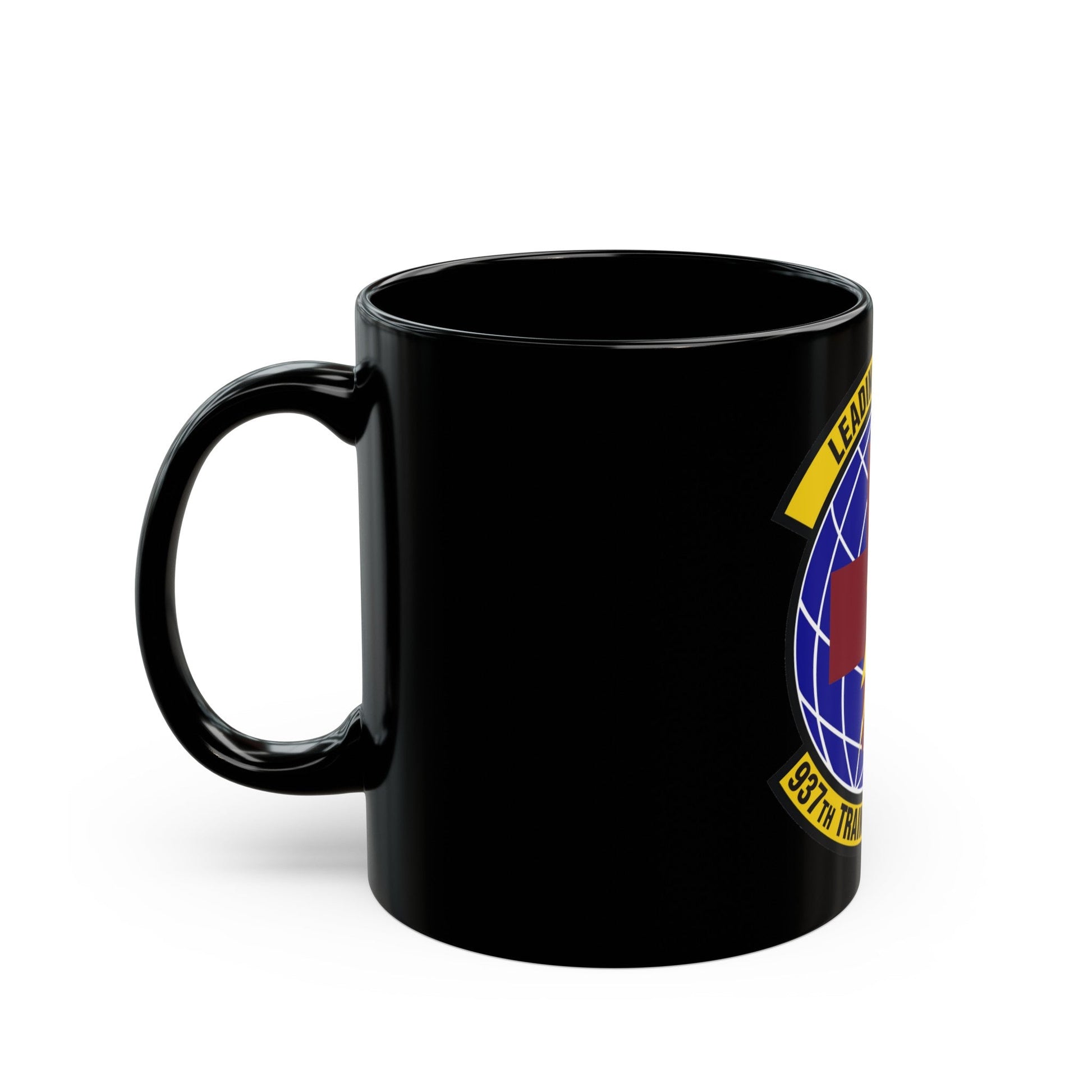 937th Training Support Squadron (U.S. Air Force) Black Coffee Mug-The Sticker Space