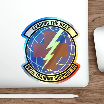 937th Training Support Squadron (U.S. Air Force) Holographic STICKER Die-Cut Vinyl Decal-The Sticker Space