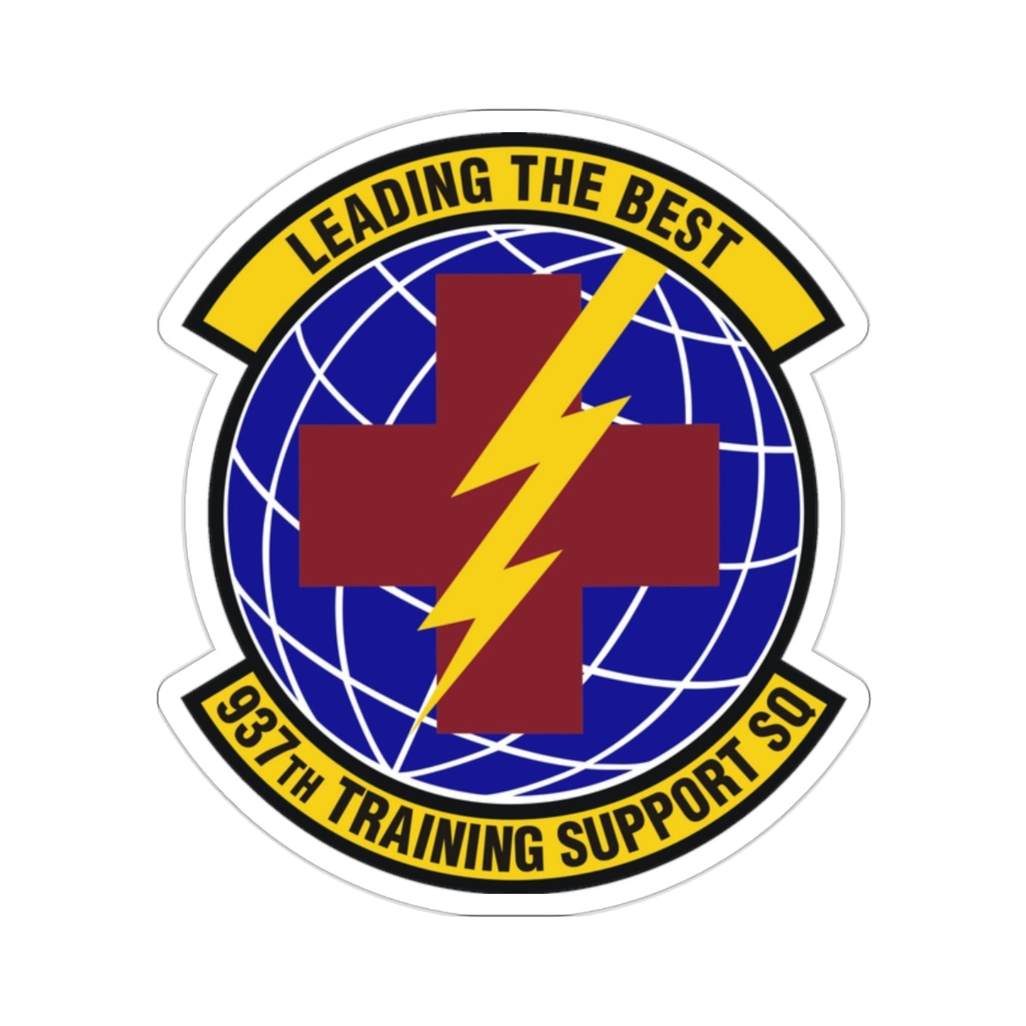 937th Training Support Squadron (U.S. Air Force) STICKER Vinyl Die-Cut Decal-2 Inch-The Sticker Space