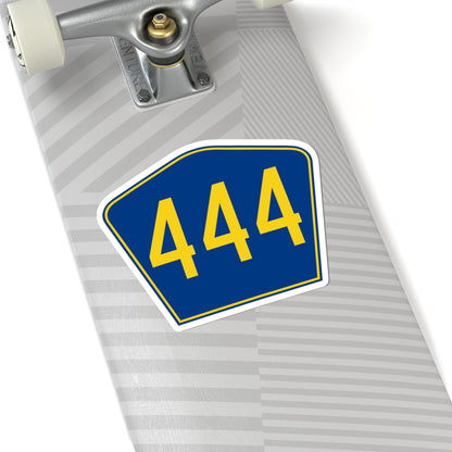 PR secondary 444 (Puerto Rico) (Road Sign) STICKER Vinyl Kiss-Cut Decal