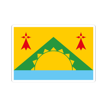 Bidar District Flag (France) STICKER Vinyl Kiss-Cut Decal