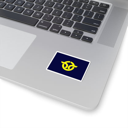 Flag of Saito Miyazaki (Japan) STICKER Vinyl Kiss-Cut Decal