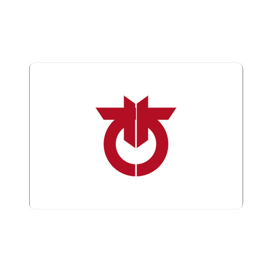 Flag of Okegawa Saitama (Japan) STICKER Vinyl Kiss-Cut Decal