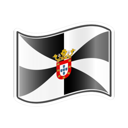 Nuvola Ceuta flag (Spain) STICKER Vinyl Kiss-Cut Decal