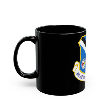 93d Air Ground Operations Wing Emblem (U.S. Air Force) Black Coffee Mug-The Sticker Space