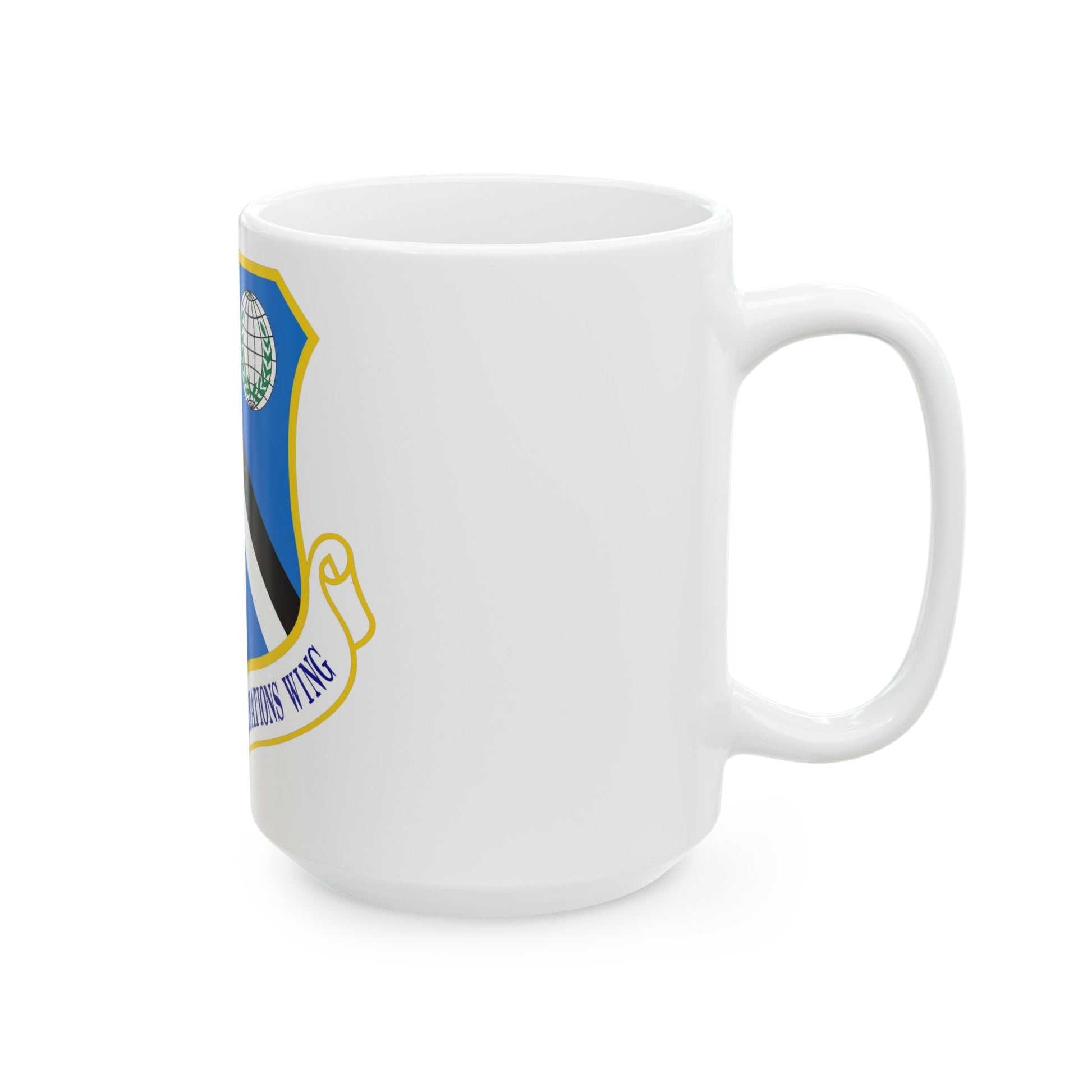 93d Air Ground Operations Wing Emblem (U.S. Air Force) White Coffee Mug-The Sticker Space