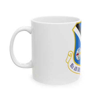 93d Air Ground Operations Wing Emblem (U.S. Air Force) White Coffee Mug-The Sticker Space