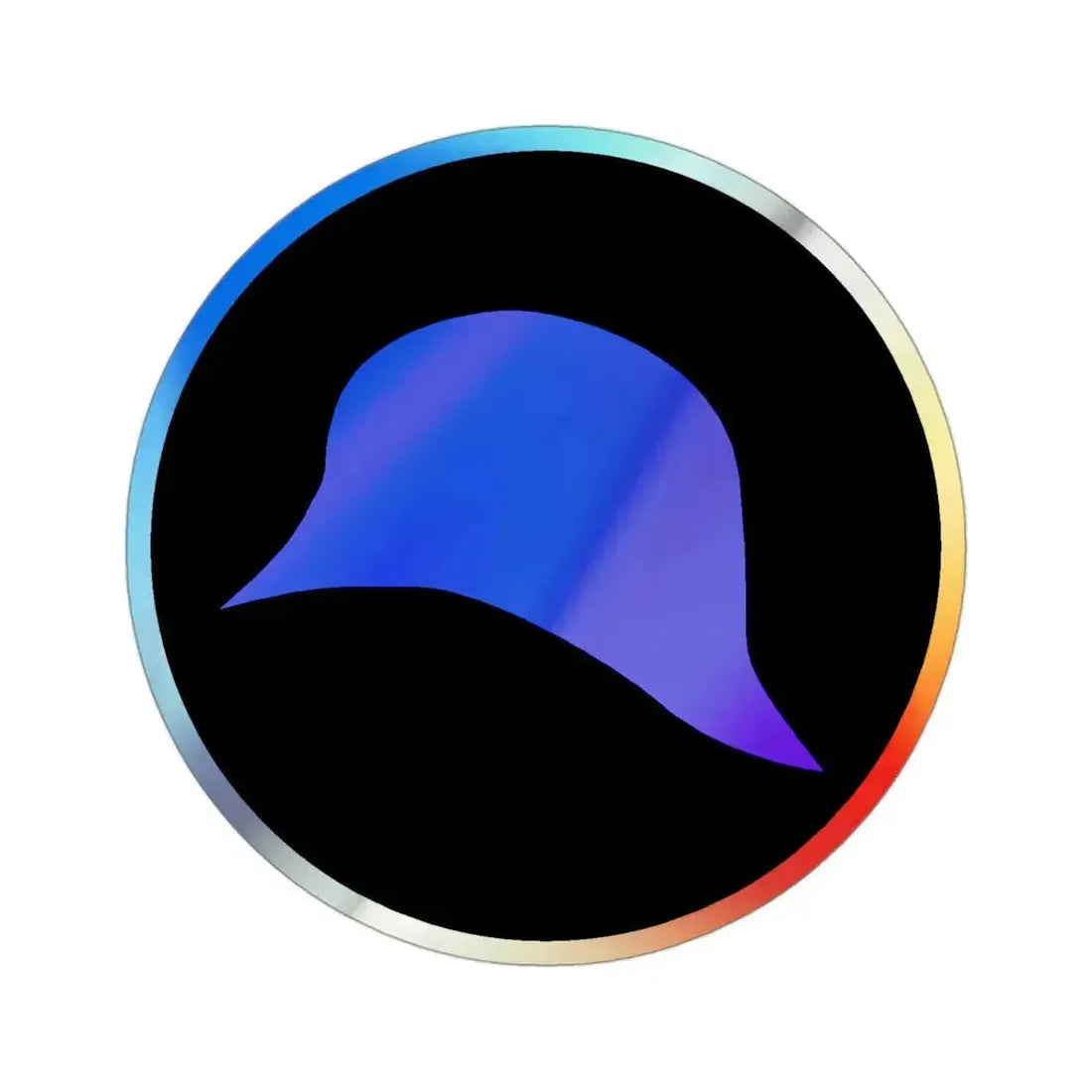 93rd Infantry Division (U.S. Army) Holographic STICKER Die-Cut Vinyl Decal 3 Inch Holographic - The Sticker Space