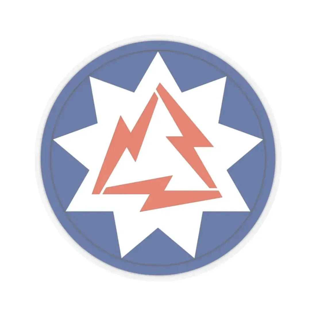 93rd Signal Brigade 2 (U.S. Army) STICKER Vinyl Kiss-Cut Decal 2 Inch Transparent - The Sticker Space