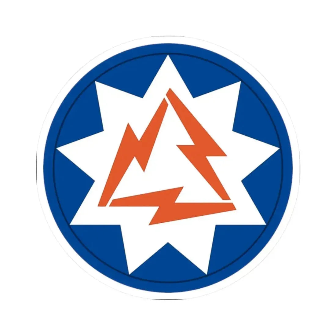 93rd Signal Brigade 2 (U.S. Army) STICKER Vinyl Kiss-Cut Decal 2 Inch White - The Sticker Space