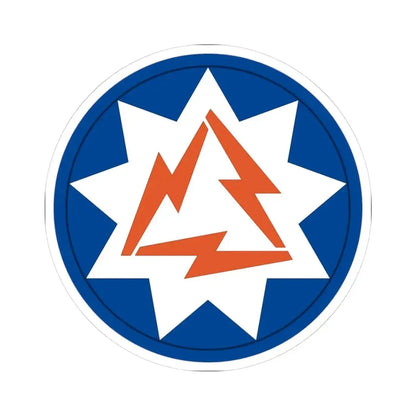 93rd Signal Brigade 2 (U.S. Army) STICKER Vinyl Kiss-Cut Decal 3 Inch White - The Sticker Space