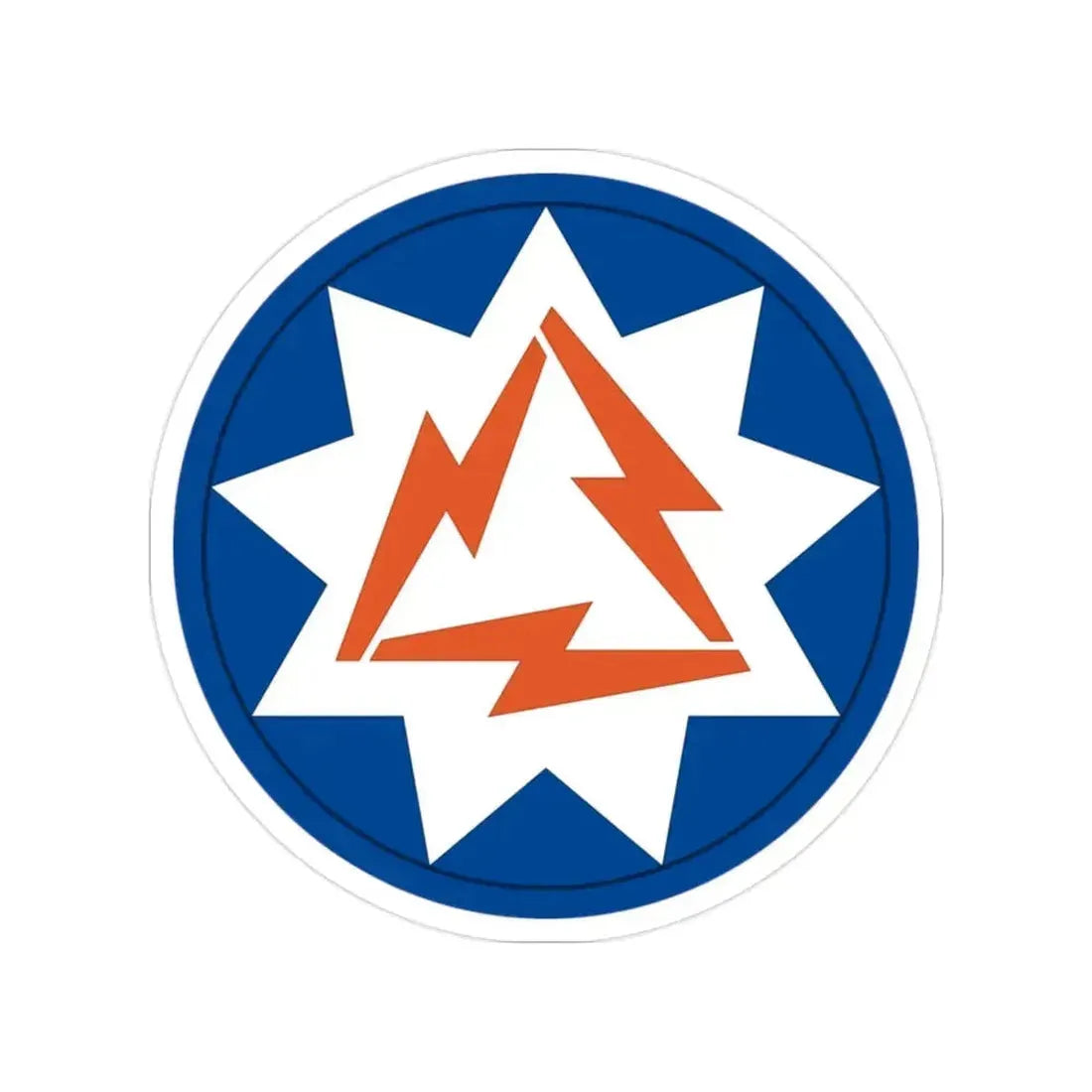 93rd Signal Brigade 2 (U.S. Army) Transparent STICKER Die-Cut Vinyl Decal 2 Inch - The Sticker Space