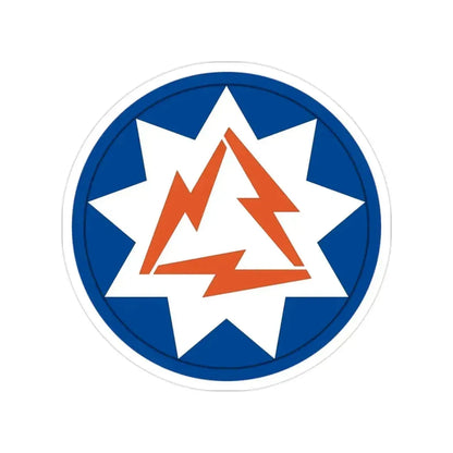 93rd Signal Brigade 2 (U.S. Army) Transparent STICKER Die-Cut Vinyl Decal 2 Inch - The Sticker Space