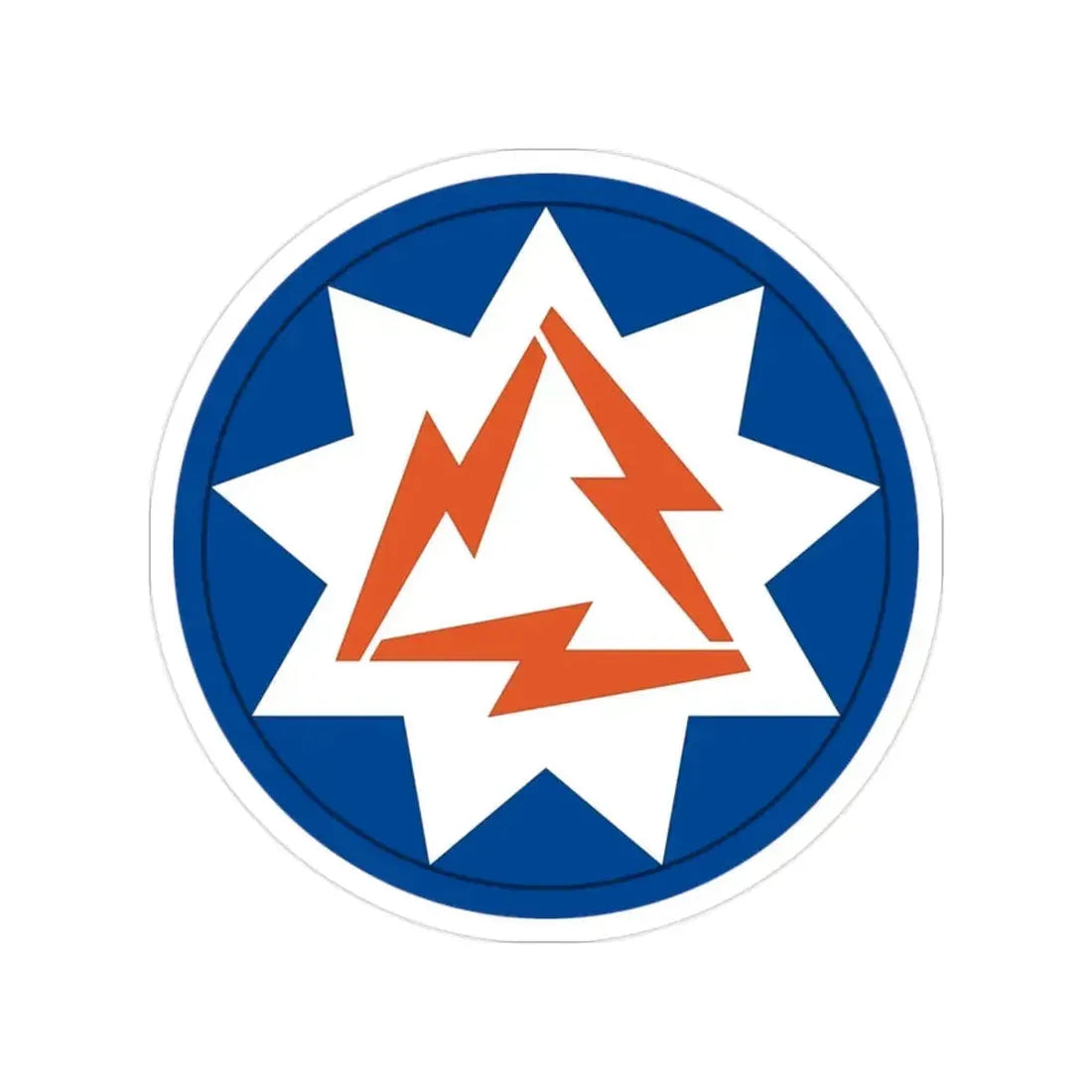 93rd Signal Brigade 2 (U.S. Army) Transparent STICKER Die-Cut Vinyl Decal 2 Inch - The Sticker Space