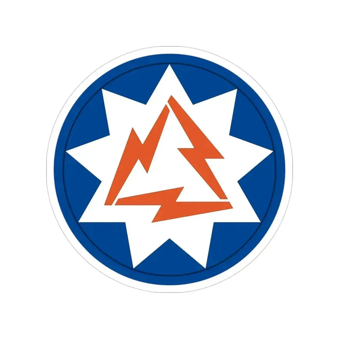 93rd Signal Brigade 2 (U.S. Army) Transparent STICKER Die-Cut Vinyl Decal 3 Inch - The Sticker Space