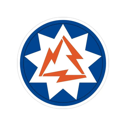 93rd Signal Brigade 2 (U.S. Army) Transparent STICKER Die-Cut Vinyl Decal 3 Inch - The Sticker Space