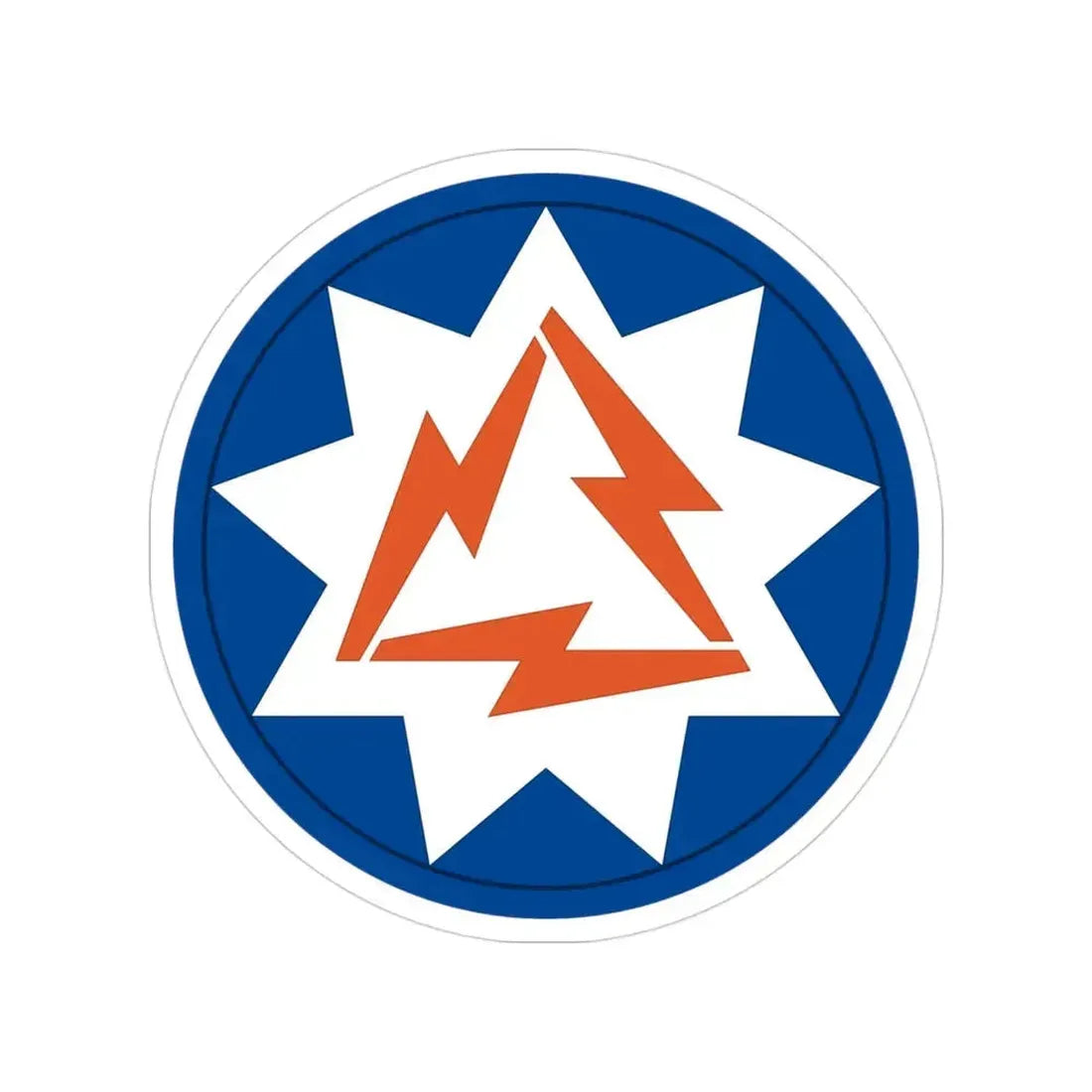 93rd Signal Brigade 2 (U.S. Army) Transparent STICKER Die-Cut Vinyl Decal 3 Inch - The Sticker Space