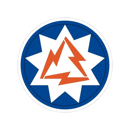 93rd Signal Brigade 2 (U.S. Army) Transparent STICKER Die-Cut Vinyl Decal 3 Inch - The Sticker Space