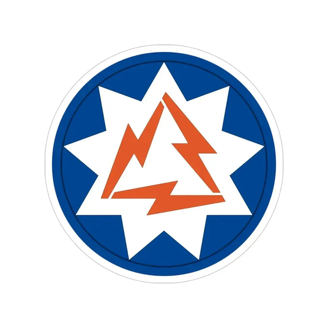 93rd Signal Brigade 2 (U.S. Army) Transparent STICKER Die-Cut Vinyl Decal 4 Inch - The Sticker Space