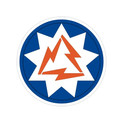 93rd Signal Brigade 2 (U.S. Army) Transparent STICKER Die-Cut Vinyl Decal 4 Inch - The Sticker Space