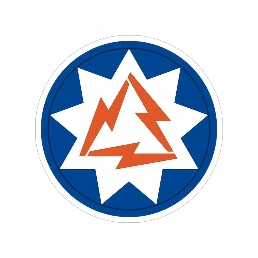 93rd Signal Brigade 2 (U.S. Army) Transparent STICKER Die-Cut Vinyl Decal 5 Inch - The Sticker Space