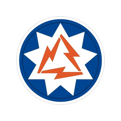 93rd Signal Brigade 2 (U.S. Army) Transparent STICKER Die-Cut Vinyl Decal 5 Inch - The Sticker Space