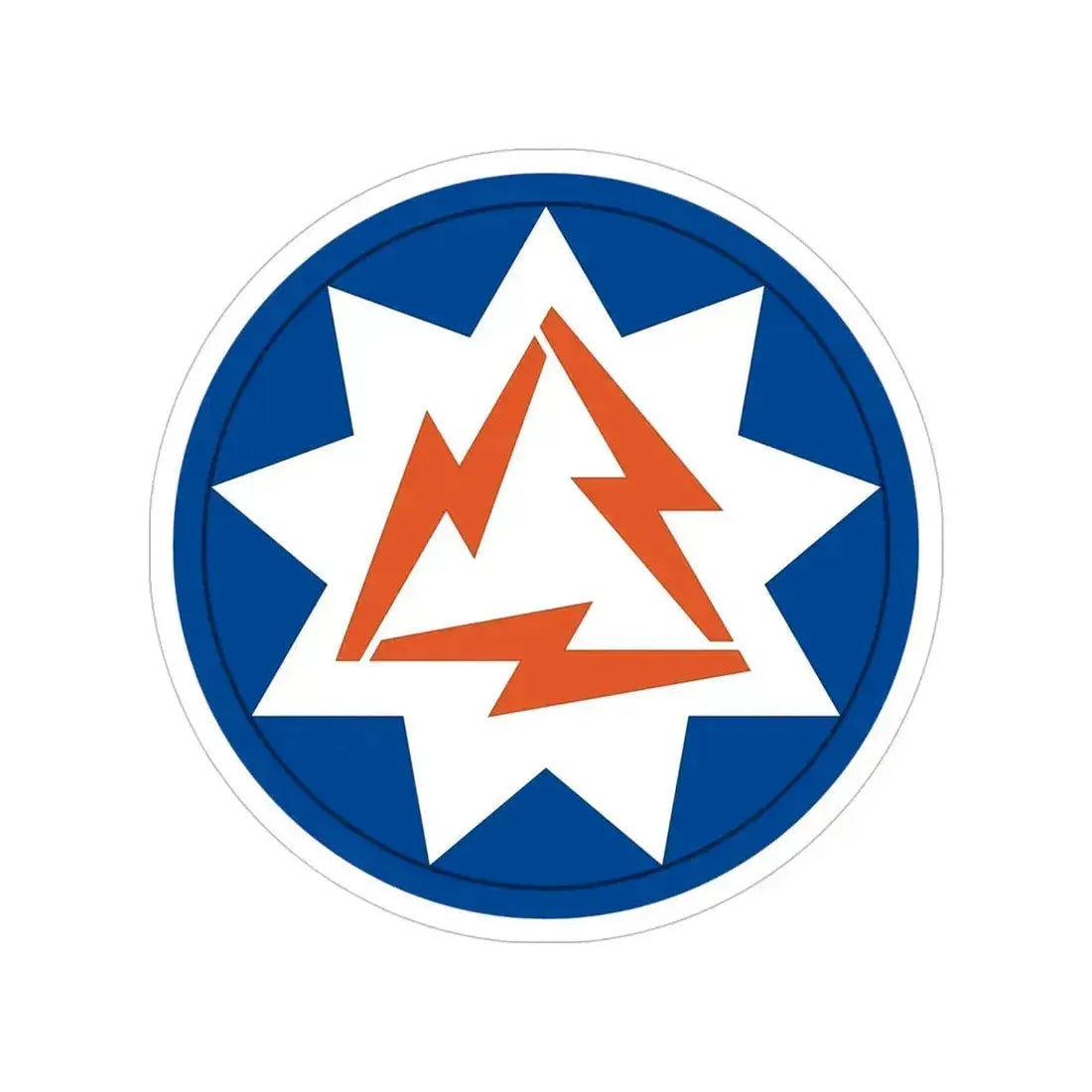 93rd Signal Brigade 2 (U.S. Army) Transparent STICKER Die-Cut Vinyl Decal 6 Inch - The Sticker Space