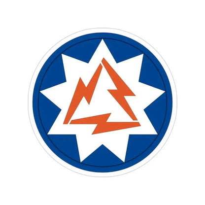 93rd Signal Brigade 2 (U.S. Army) Transparent STICKER Die-Cut Vinyl Decal 6 Inch - The Sticker Space