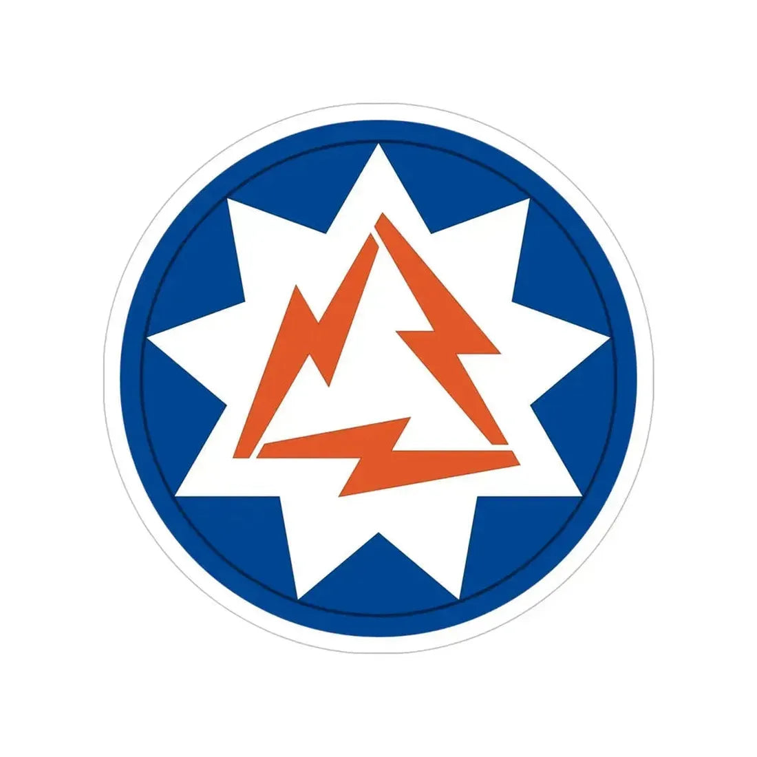 93rd Signal Brigade 2 (U.S. Army) Transparent STICKER Die-Cut Vinyl Decal 6 Inch - The Sticker Space