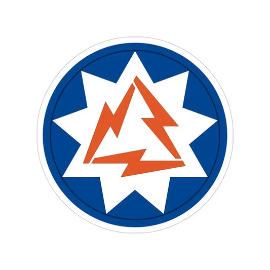 93rd Signal Brigade 2 (U.S. Army) Transparent STICKER Die-Cut Vinyl Decal 6 Inch - The Sticker Space