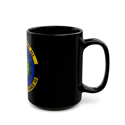 94 Aircraft Maintenance Squadron AFRC (U.S. Air Force) Black Coffee Mug-The Sticker Space