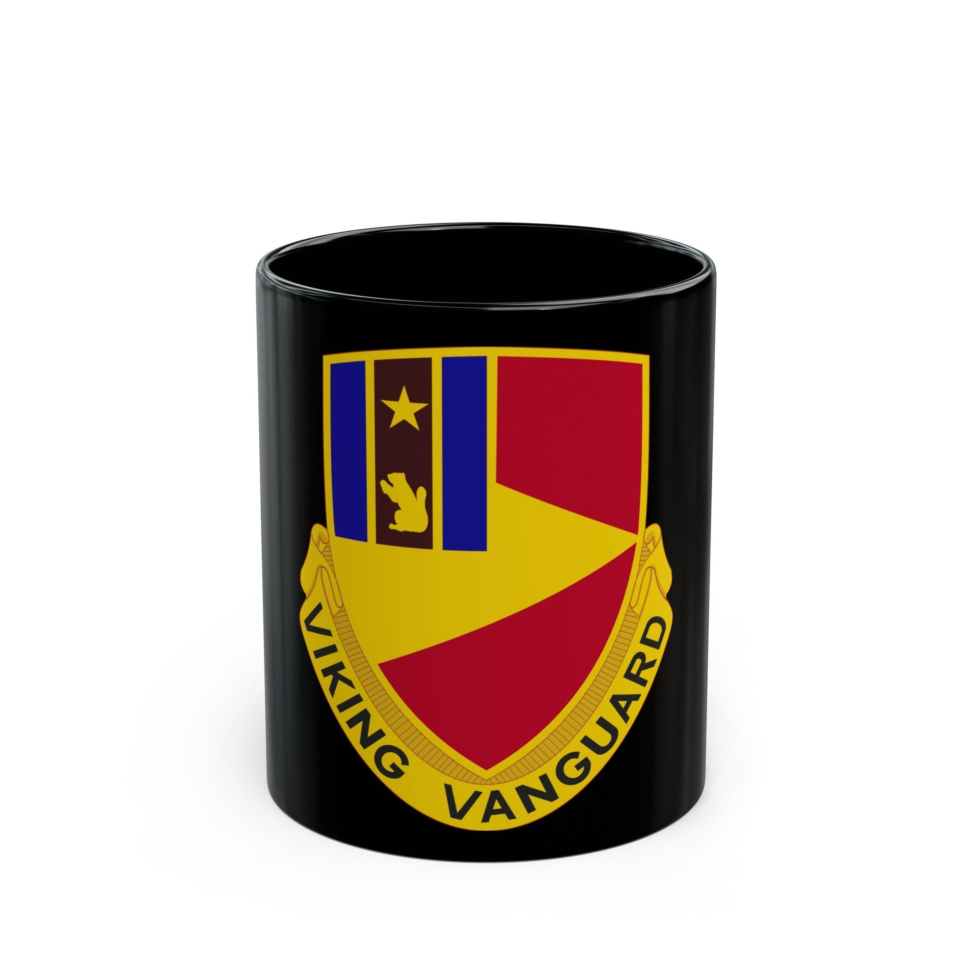 94 Cavalry Regiment (U.S. Army) Black Coffee Mug-11oz-The Sticker Space