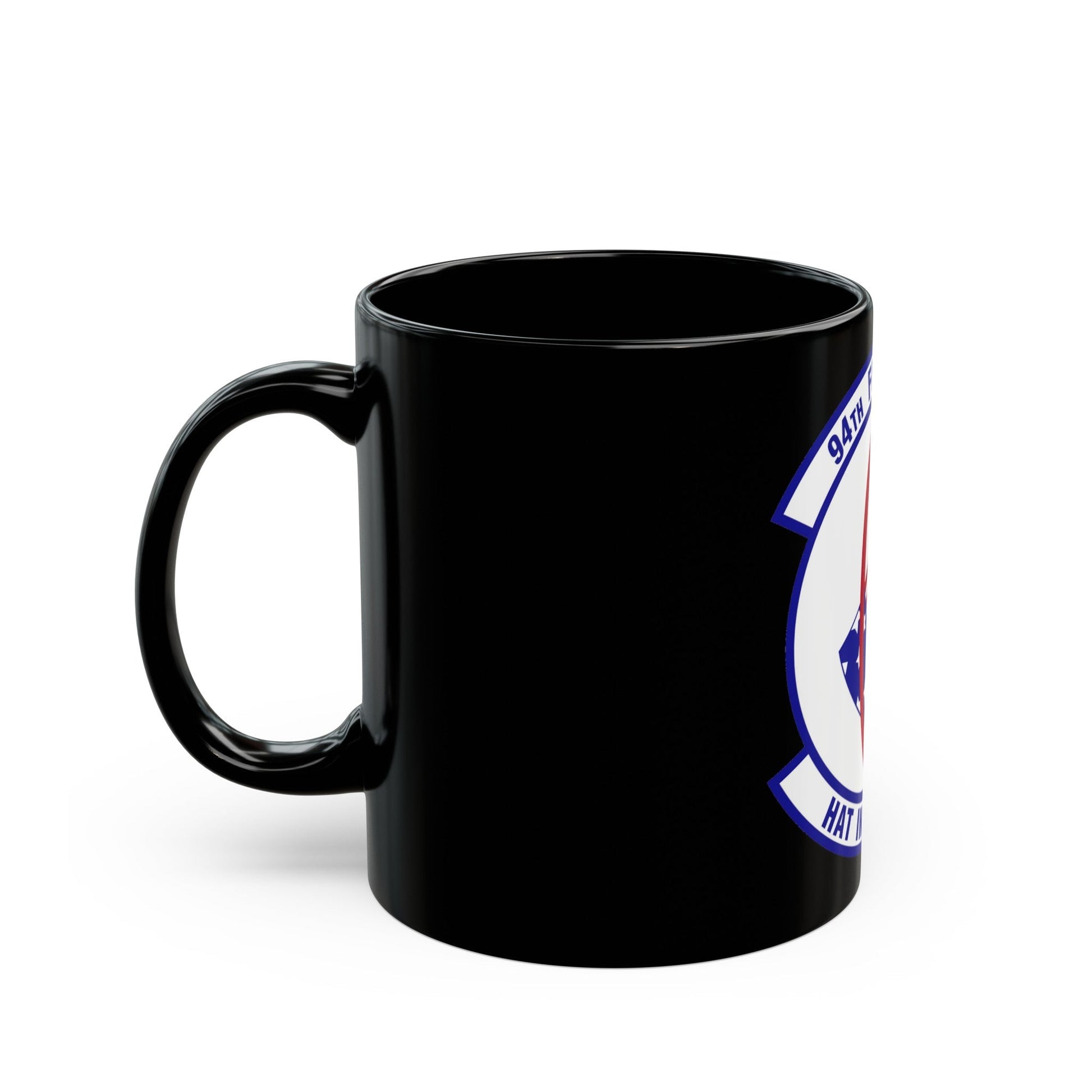 94 Fighter Squadron ACC (U.S. Air Force) Black Coffee Mug-The Sticker Space