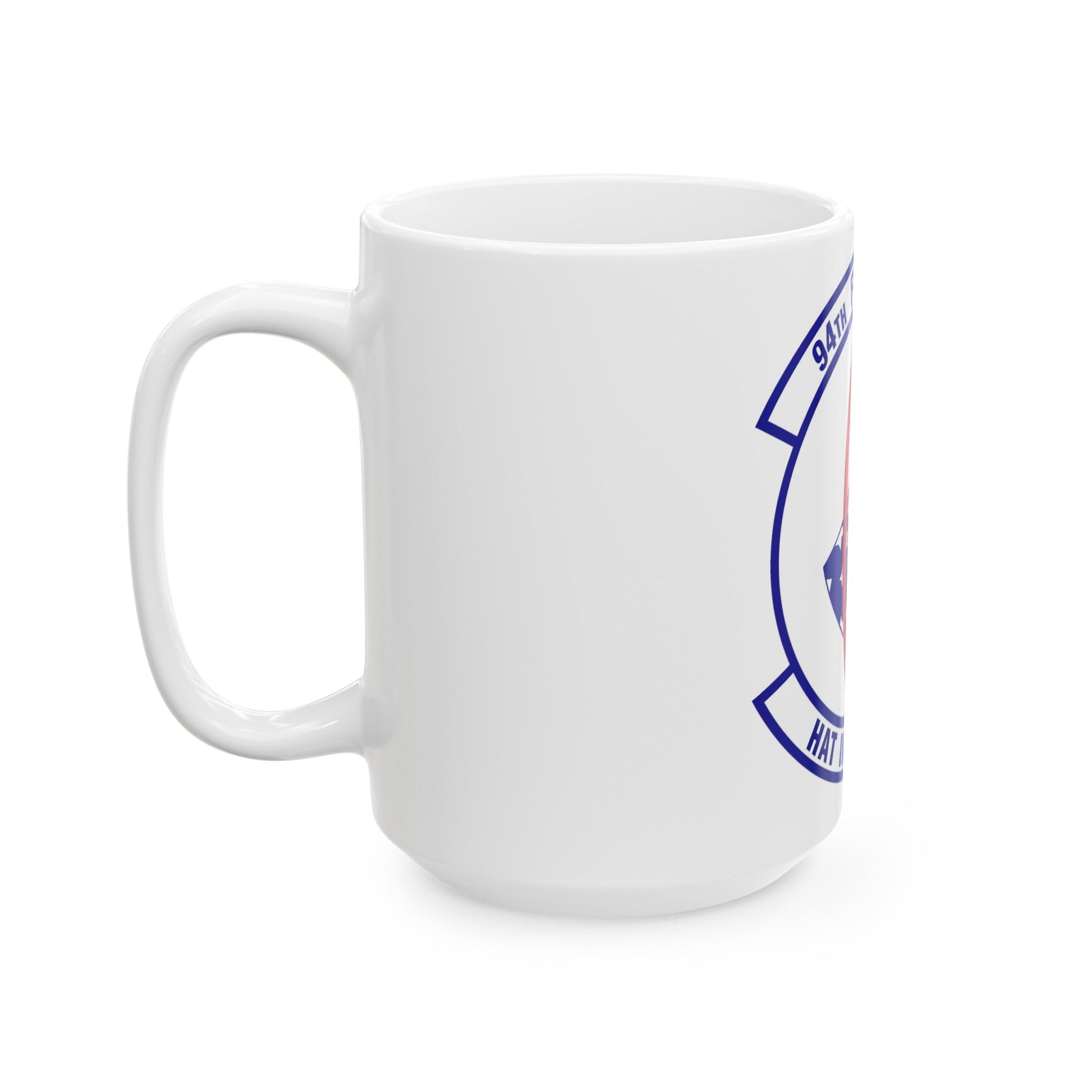 94 Fighter Squadron ACC (U.S. Air Force) White Coffee Mug-The Sticker Space