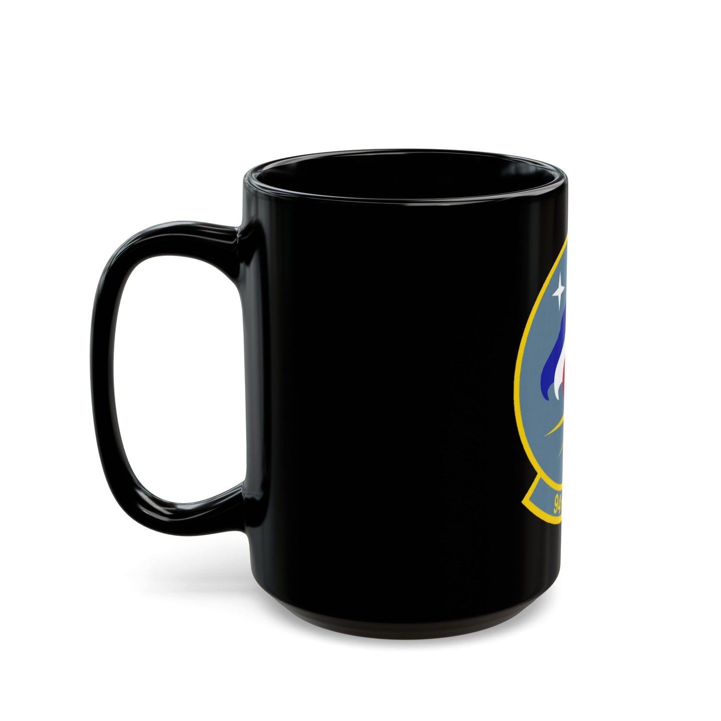 94 Flying Training Squadron AETC (U.S. Air Force) Black Coffee Mug-The Sticker Space