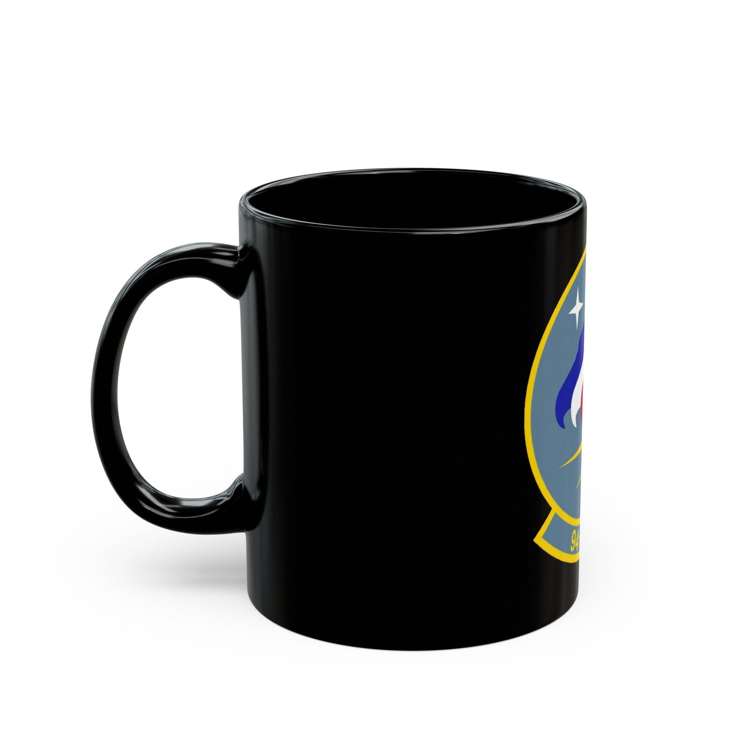 94 Flying Training Squadron AETC (U.S. Air Force) Black Coffee Mug-The Sticker Space