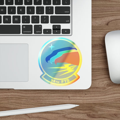 94 Flying Training Squadron AETC (U.S. Air Force) Holographic STICKER Die-Cut Vinyl Decal-The Sticker Space