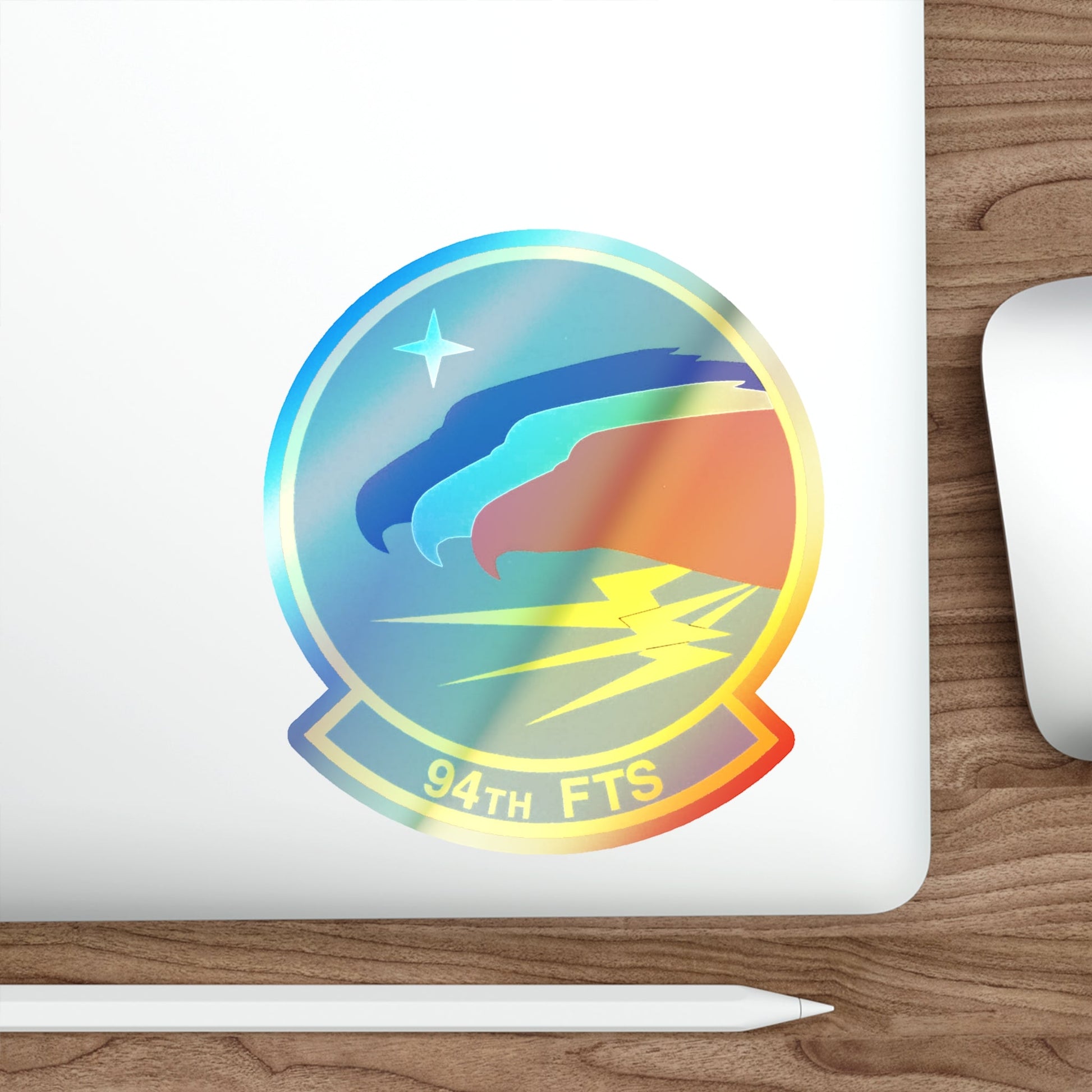 94 Flying Training Squadron AETC (U.S. Air Force) Holographic STICKER Die-Cut Vinyl Decal-The Sticker Space