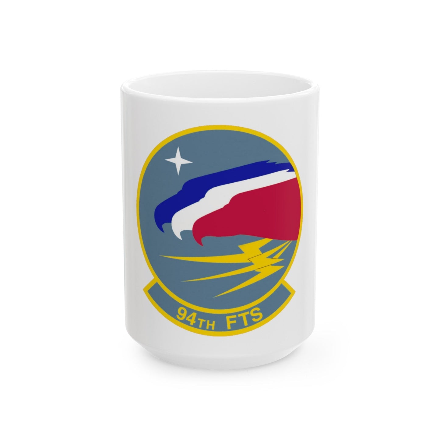 94 Flying Training Squadron AETC (U.S. Air Force) White Coffee Mug-15oz-The Sticker Space