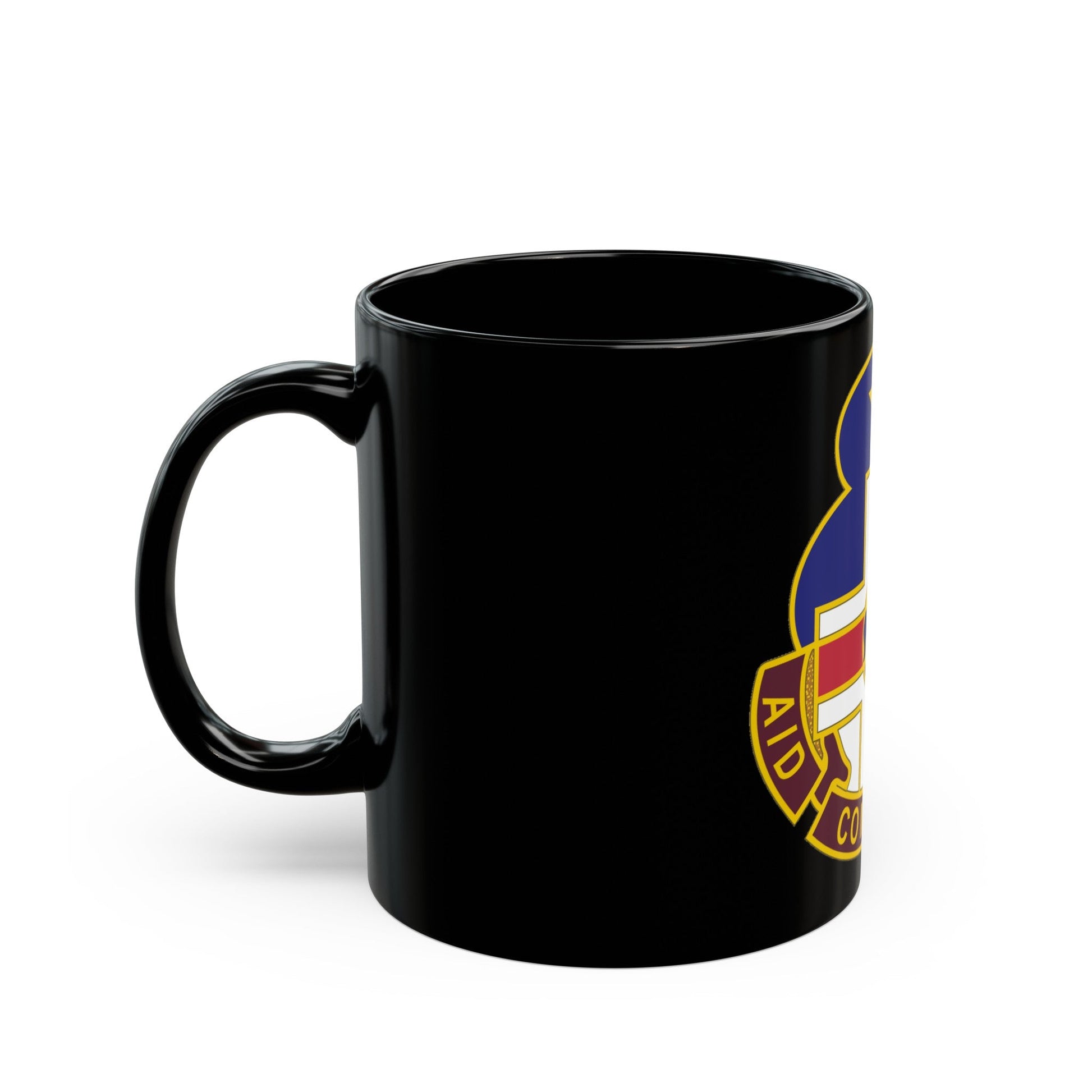 94 General Hospital (U.S. Army) Black Coffee Mug-The Sticker Space