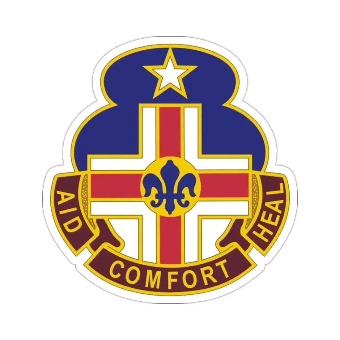 94 General Hospital (U.S. Army) STICKER Vinyl Die-Cut Decal 2 Inch - The Sticker Space