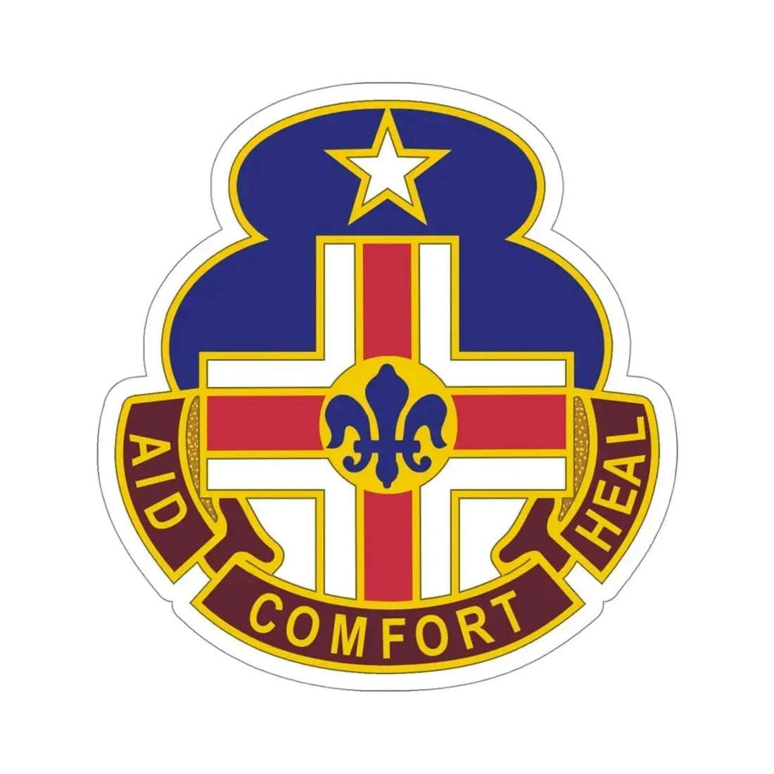 94 General Hospital (U.S. Army) STICKER Vinyl Die-Cut Decal - The Sticker Space