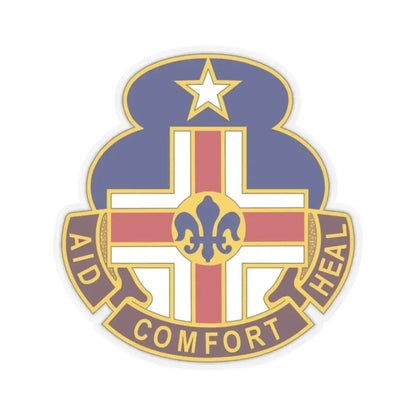 94 General Hospital (U.S. Army) STICKER Vinyl Kiss-Cut Decal 2 Inch Transparent - The Sticker Space