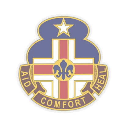 94 General Hospital (U.S. Army) STICKER Vinyl Kiss-Cut Decal 3 Inch Transparent - The Sticker Space