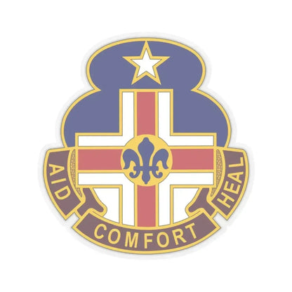 94 General Hospital (U.S. Army) STICKER Vinyl Kiss-Cut Decal 6 Inch Transparent - The Sticker Space