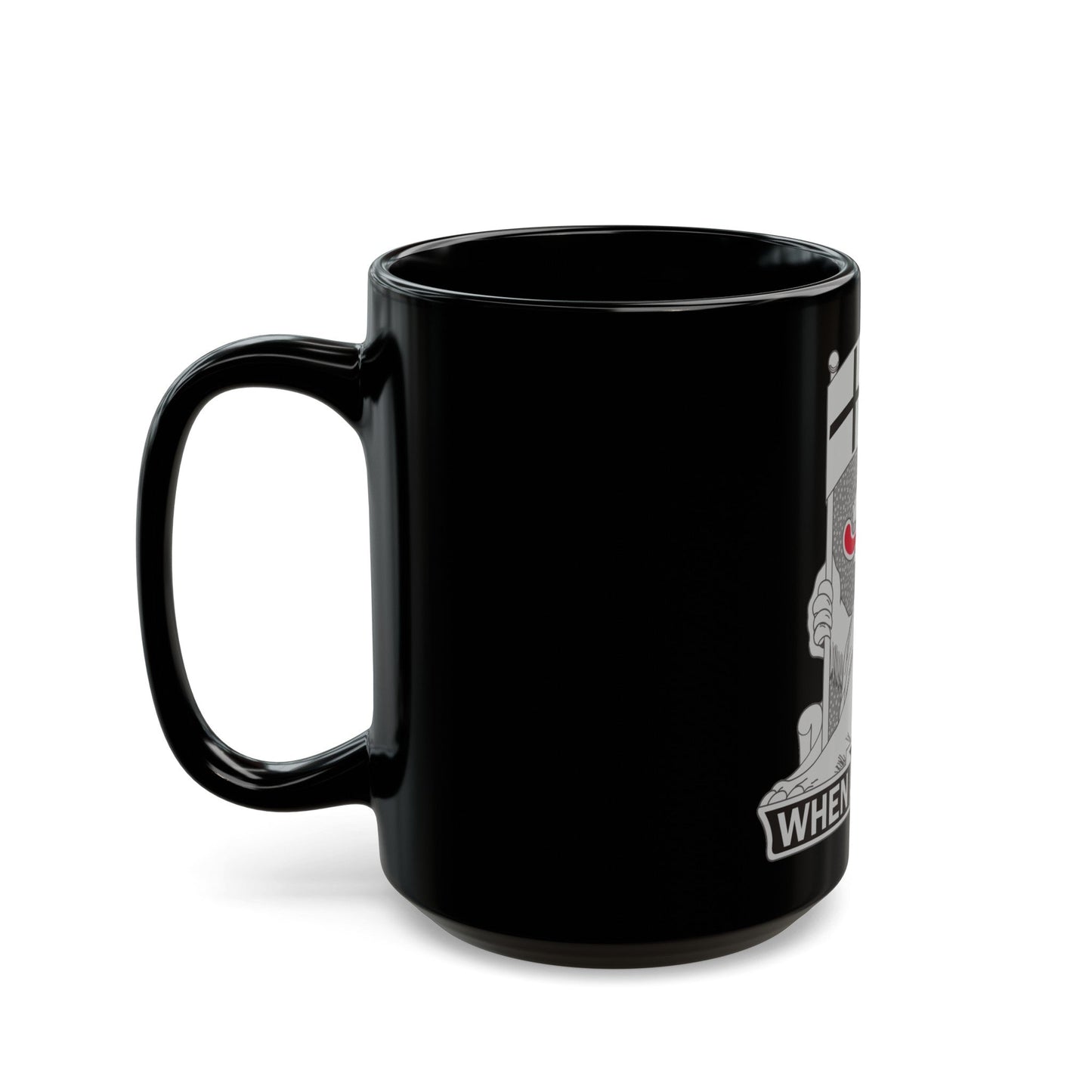 94 Military Police Battalion (U.S. Army) Black Coffee Mug-The Sticker Space